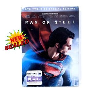 Man of Steel DVD 2 Disc Special Edition Superman Henry Cavill New Sealed DC Film